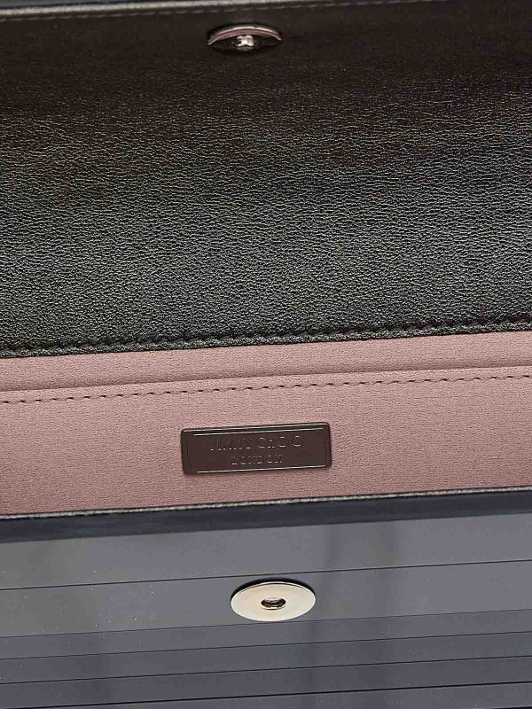 クラッチバッグ - グレー shop online: JIMMY CHOO