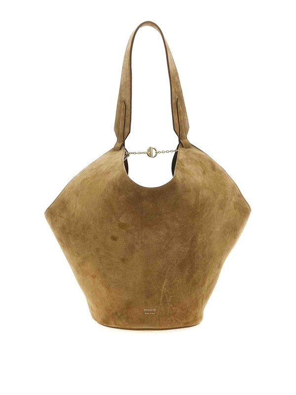 KHAITE: cross body bags - Lotus Small Shopping Bag