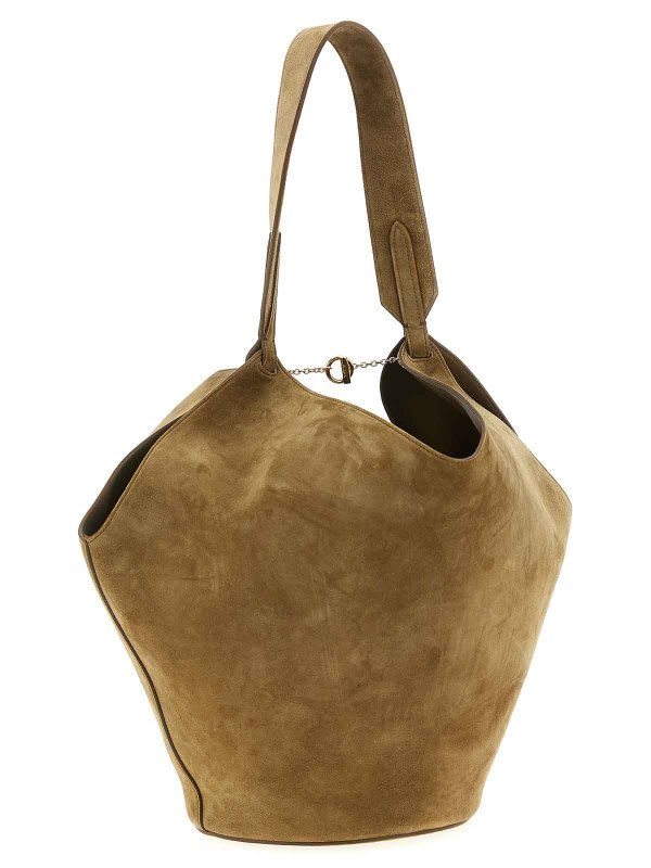 KHAITE: cross body bags online - Lotus Small Shopping Bag