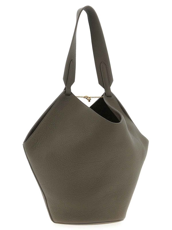 KHAITE: cross body bags online - Lotus Small Shopping Bag