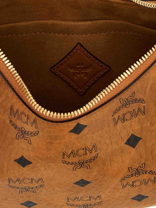 Aren Crescent Hobo Shoulder Bag shop online: MCM