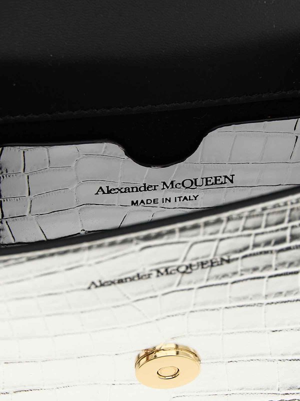 Jewelled Satchel Mini Crossbody Bag shop online: ALEXANDER MCQUEEN