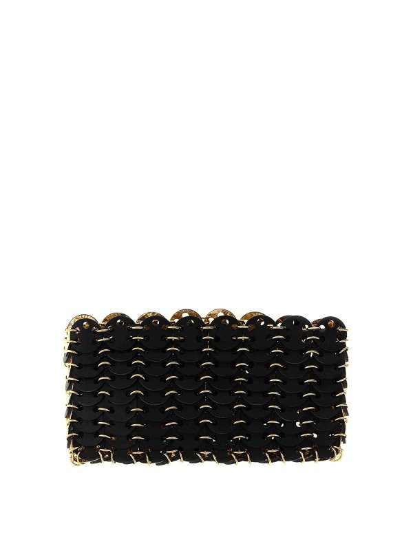 RABANNE: shoulder bags - 1969 Nano Flip Reversible Shoulder Strap