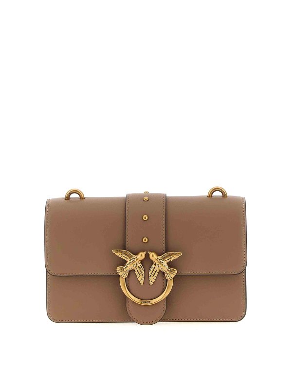 Pinko: クロスボディバッグ - クロスボディバッグ - ベージュ