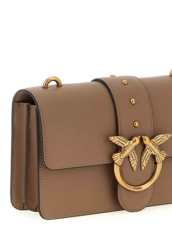 The Best Shops Pinko: クロスボディバッグ - クロスボディバッグ - ベージュ