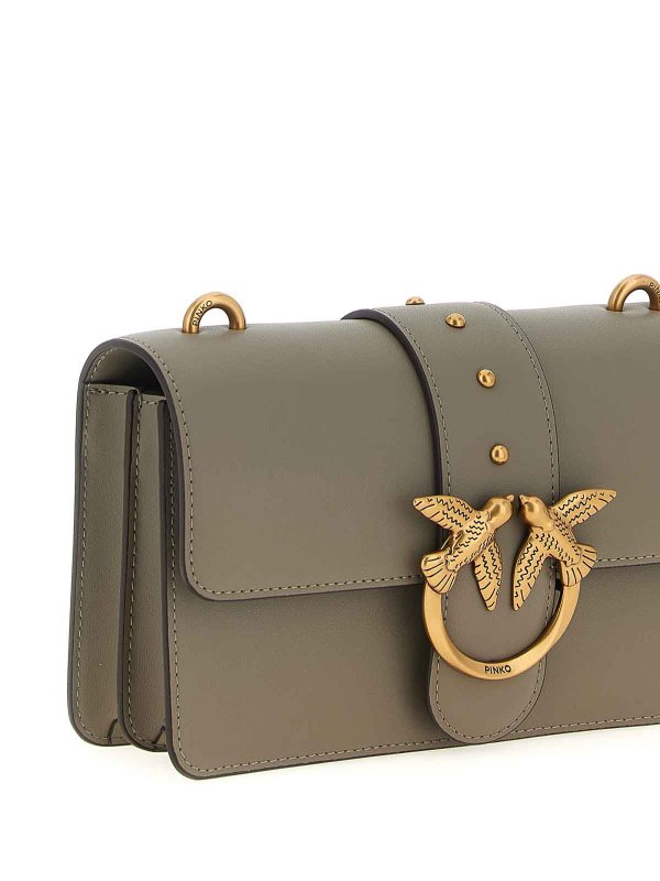 The Best Shops Pinko: クロスボディバッグ - クロスボディバッグ - グレー