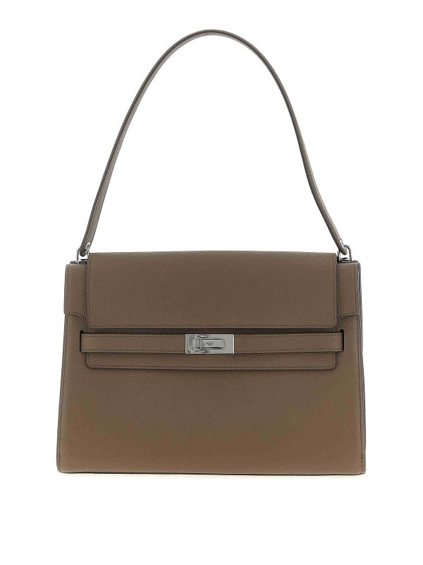 TORY BURCH: shoulder bags - Lee Radziwill Large Shoulder Bag