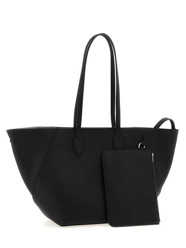 The Best Shops VALEXTRA: totes bags - Medium  Shopping Bag
