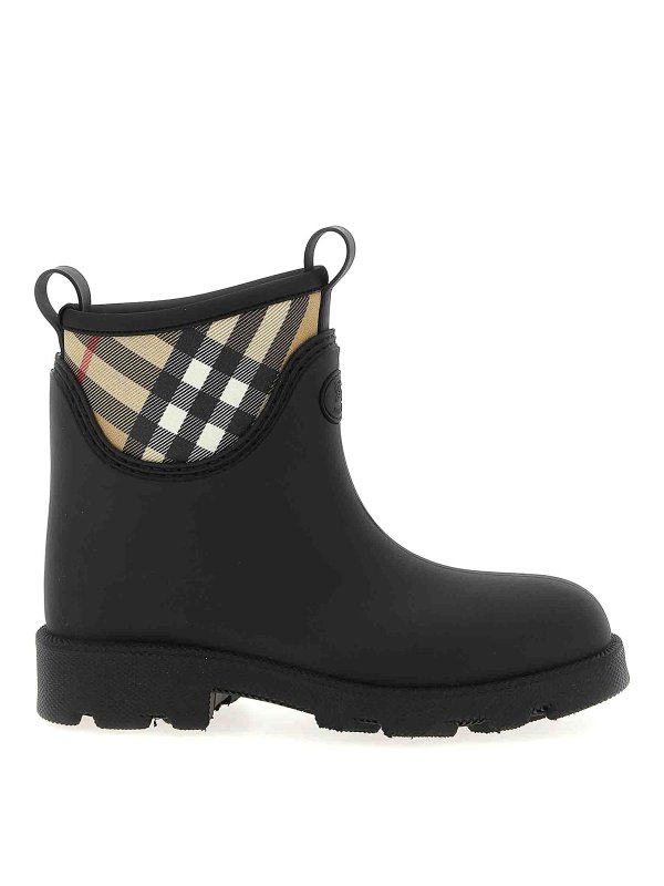 BURBERRY: ankle boots - Marsh Stamp Ankle Boots