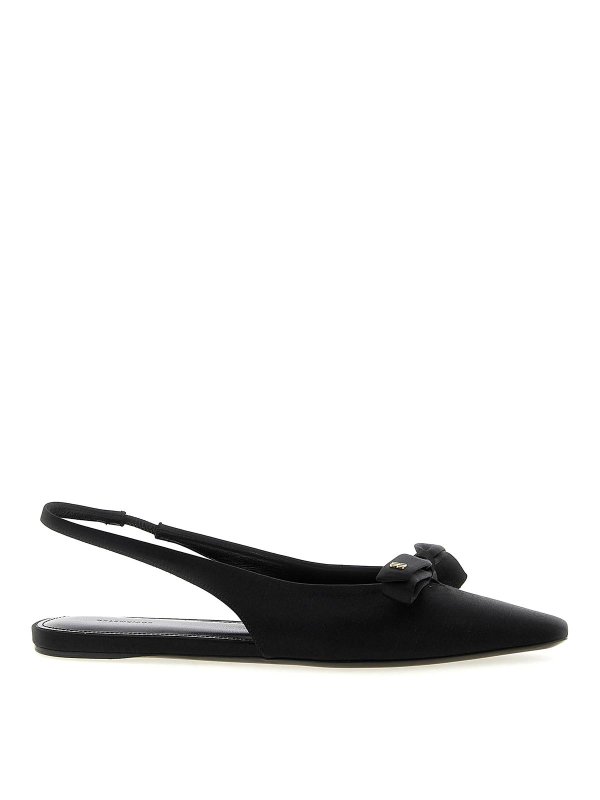 BALENCIAGA: court shoes - Nano Bow Sling Slingback
