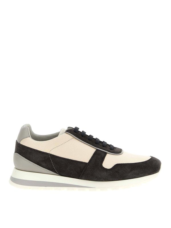 BRUNELLO CUCINELLI: trainers - Leather Suede Sneakers