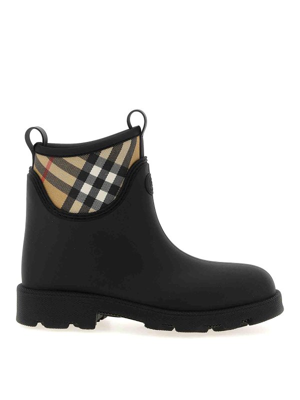 BURBERRY: ankle boots - Marsh Stamp Ankle Boots