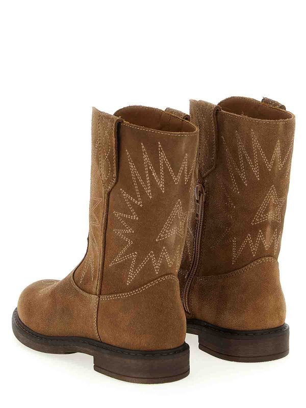 GOLDEN GOOSE: Bottes online - Bottes - Marron