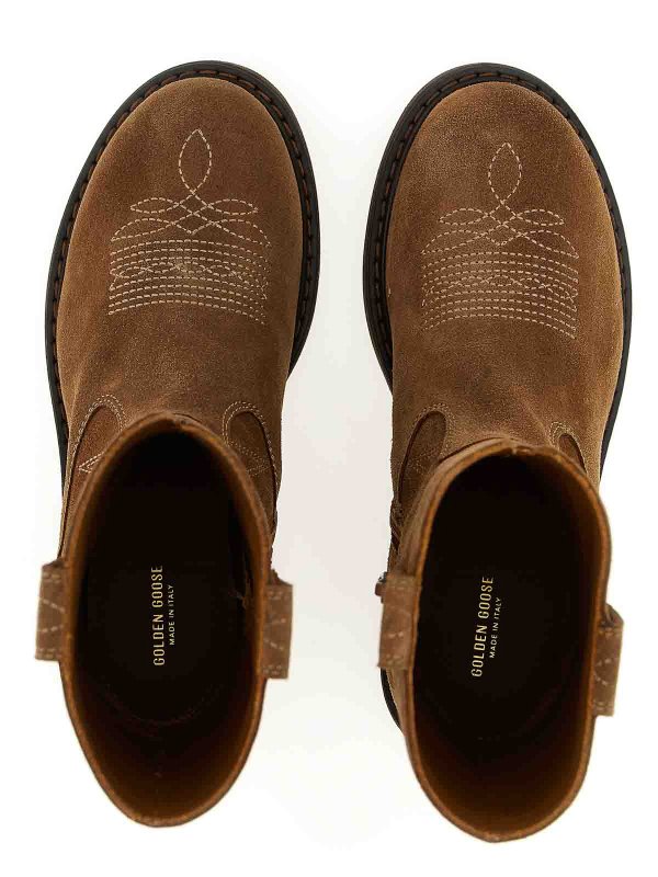 The Best Shops GOLDEN GOOSE: Bottes - Bottes - Marron