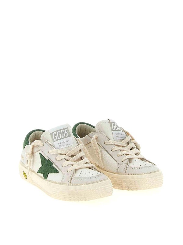GOLDEN GOOSE: Chaussures de sport - Baskets - Vert