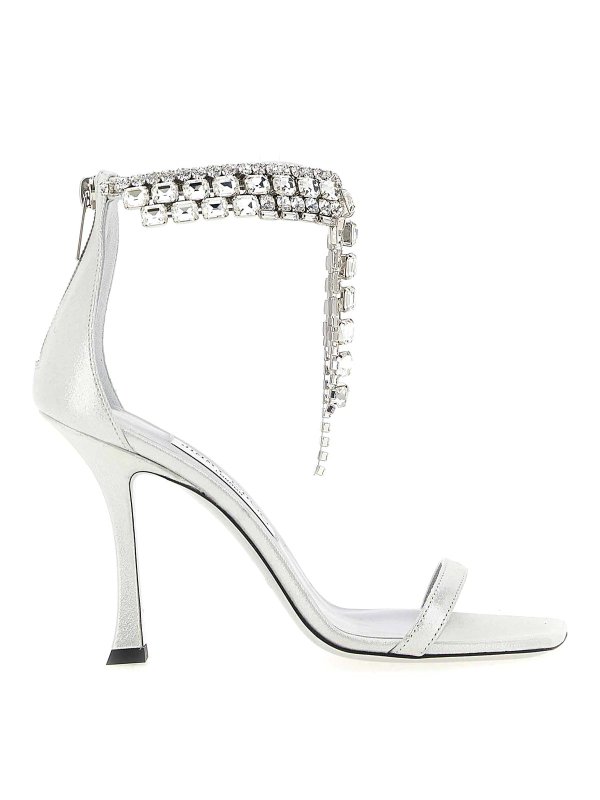 JIMMY CHOO: Sandales - Sandales - Argent