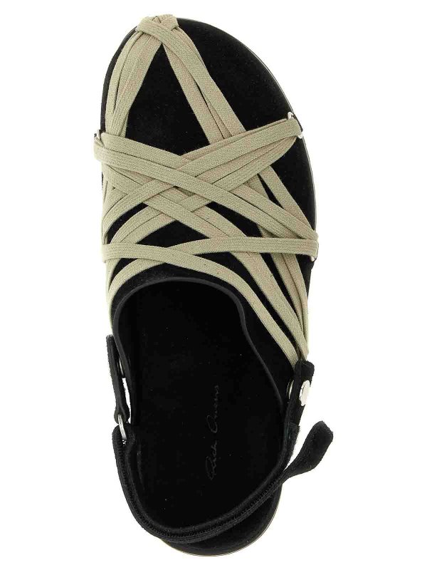 Megalace mule granola sabots shop online: RICK OWENS