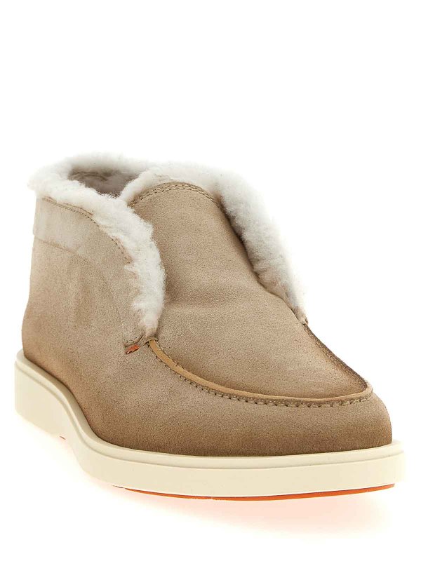 SANTONI: Stiefeletten online - Stiefeletten - Beige