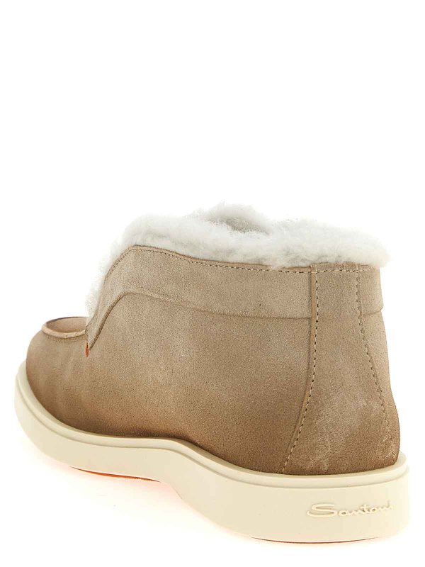 The Best Shops SANTONI: Stiefeletten - Stiefeletten - Beige