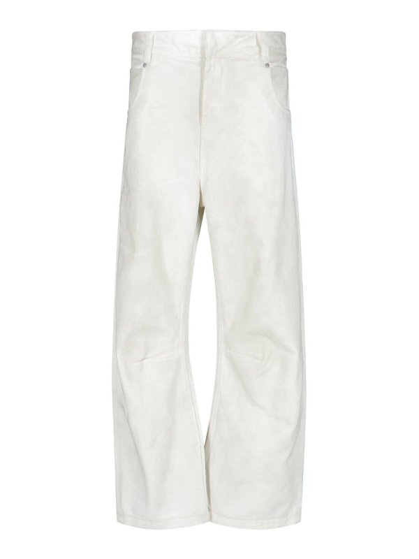 ENTIRE STUDIOS: Jeans boot-cut - Jeans Boot-Cut - Blanco