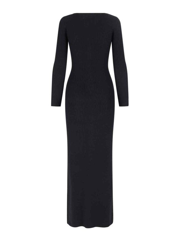 NILI LOTAN: boat necks online - Maxi shirt dress