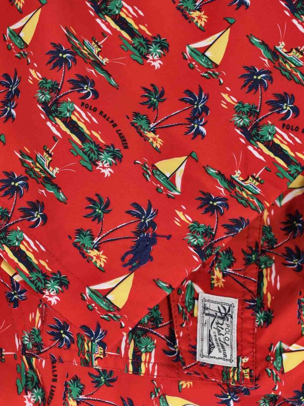 The Best Shops POLO RALPH LAUREN: Shorts - Shorts - Rojo