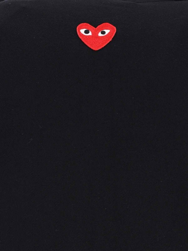 The Best Shops Comme des Garçons Play: Felpe e maglie - Felpa Zip Logo