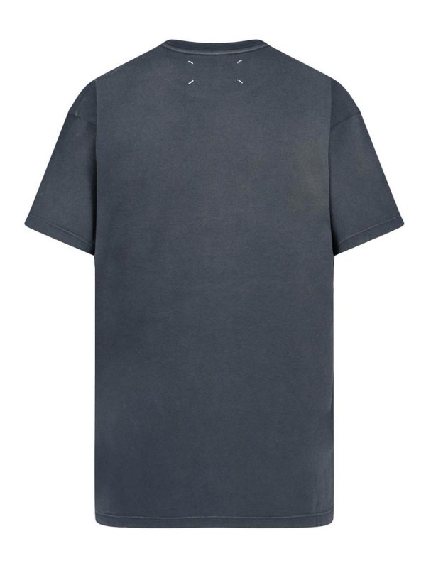 Maison Margiela: T-shirts online - T-Shirt - Schwarz