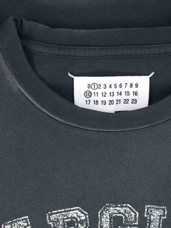 The Best Shops Maison Margiela: T-shirts - T-Shirt - Schwarz