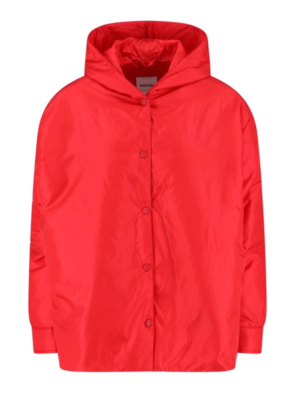 ASPESI: カジュアルジャケット - カジュアルジャケット - 赤
