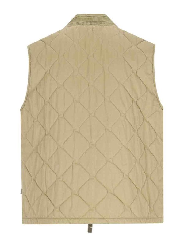 BURBERRY: ベスト＆チョッキ online - ウェストコート/ジレ - ベージュ