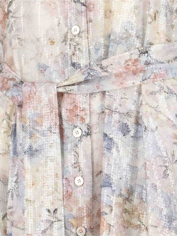 マキシドレス - マルチカラー shop online: GOLDEN GOOSE