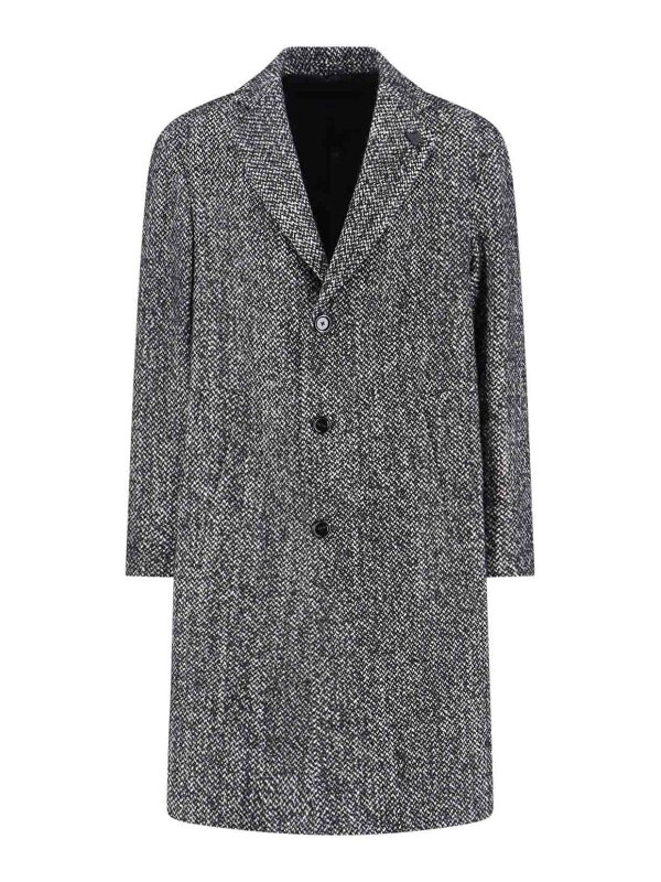 LARDINI: Kurze Mäntel - Kurzer Mantel - Schwarz