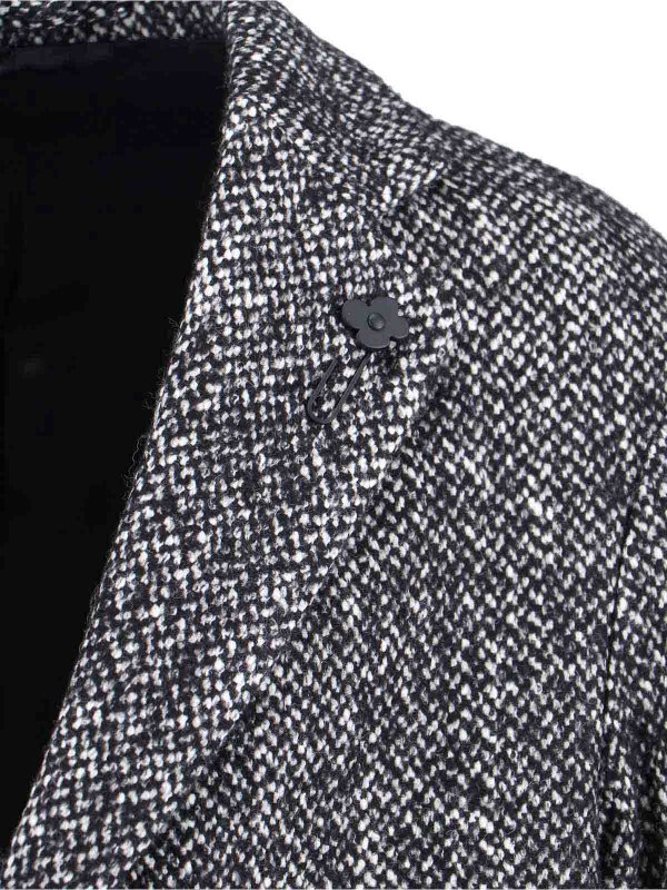 The Best Shops LARDINI: Kurze Mäntel - Kurzer Mantel - Schwarz