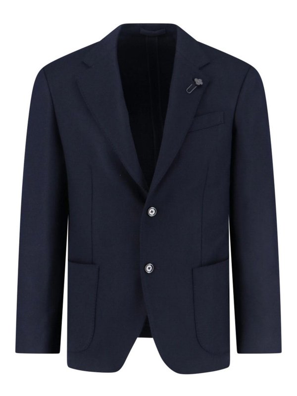 LARDINI: ブレザー - ブレザー - ブルー