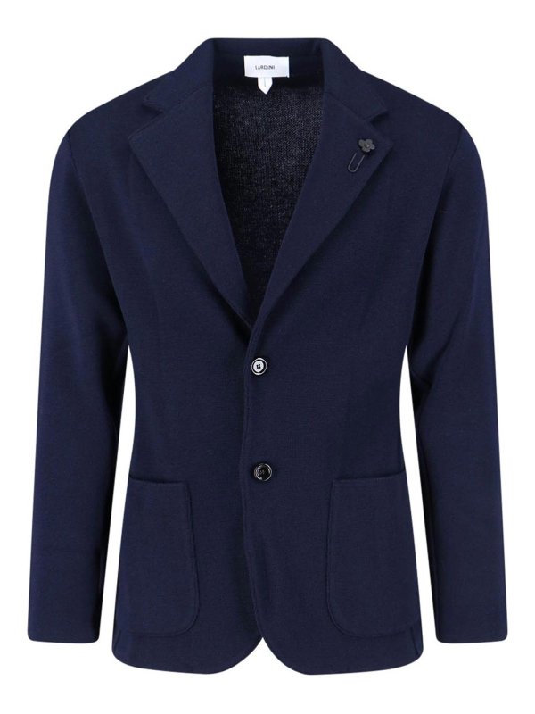 LARDINI: Blazer - Blazer - Azul