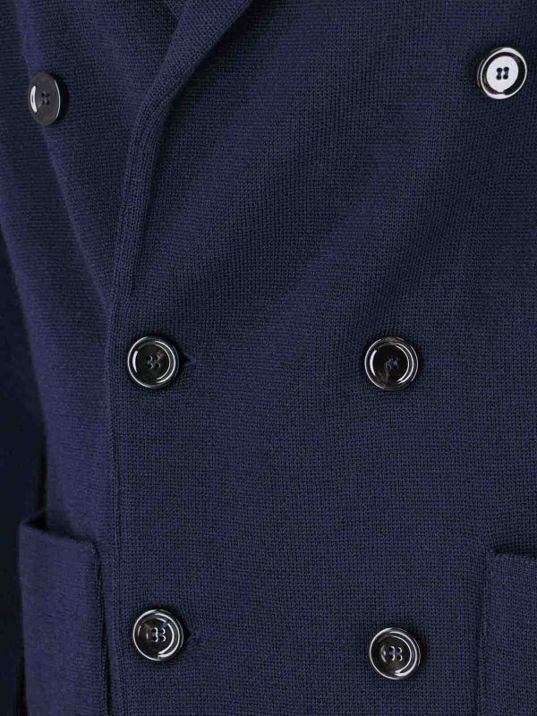 Blazer Doppiopetto In Lana Vergine shop online: LARDINI