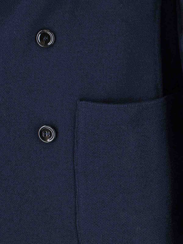 LARDINI buy online Blazer Doppiopetto In Lana Vergine