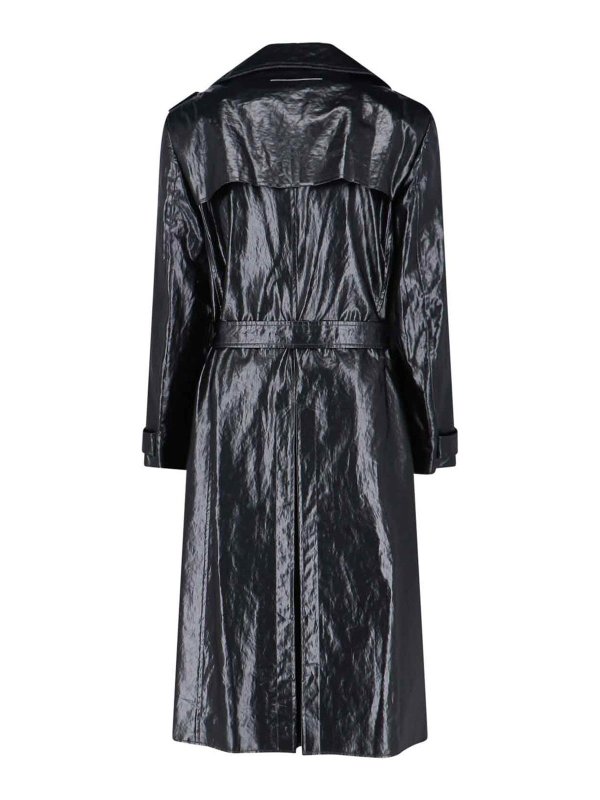 MM6 MAISON MARGIELA: Manteaux courts online - Manteau Court - Noir