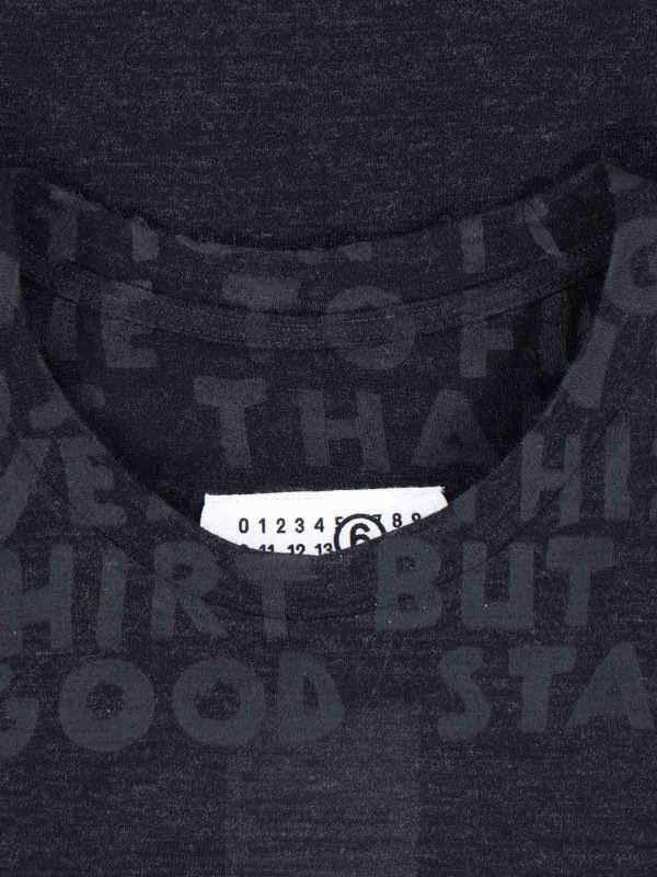 The Best Shops MM6 MAISON MARGIELA: t-shirts - T-Shirt Logo