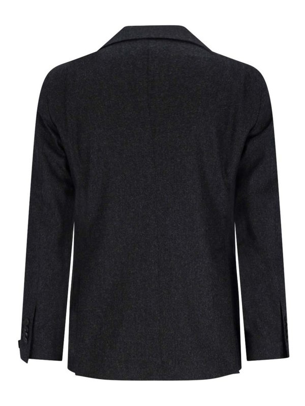 TAGLIATORE: blazers online - Double -breasted blazer in virgin wool