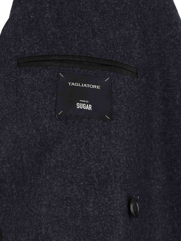 The Best Shops TAGLIATORE: blazers - Double -breasted blazer in virgin wool