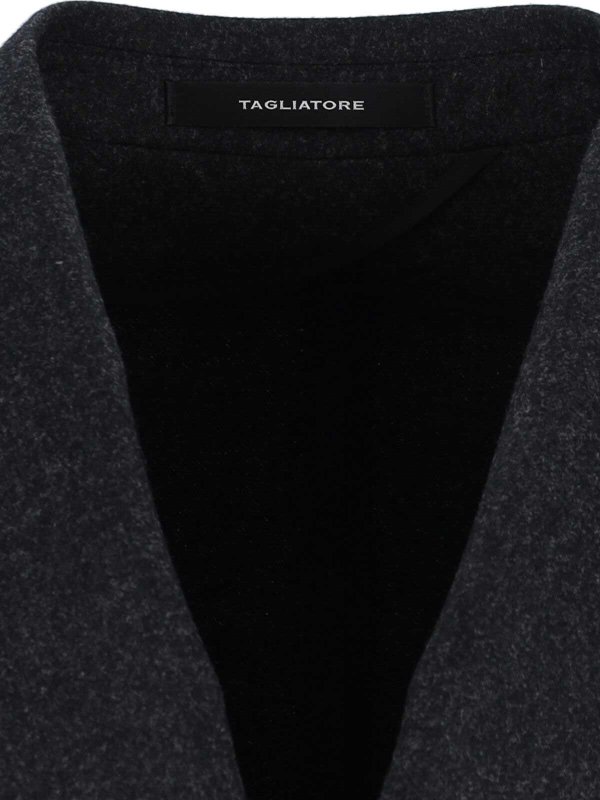 Double -breasted blazer in virgin wool shop online: TAGLIATORE
