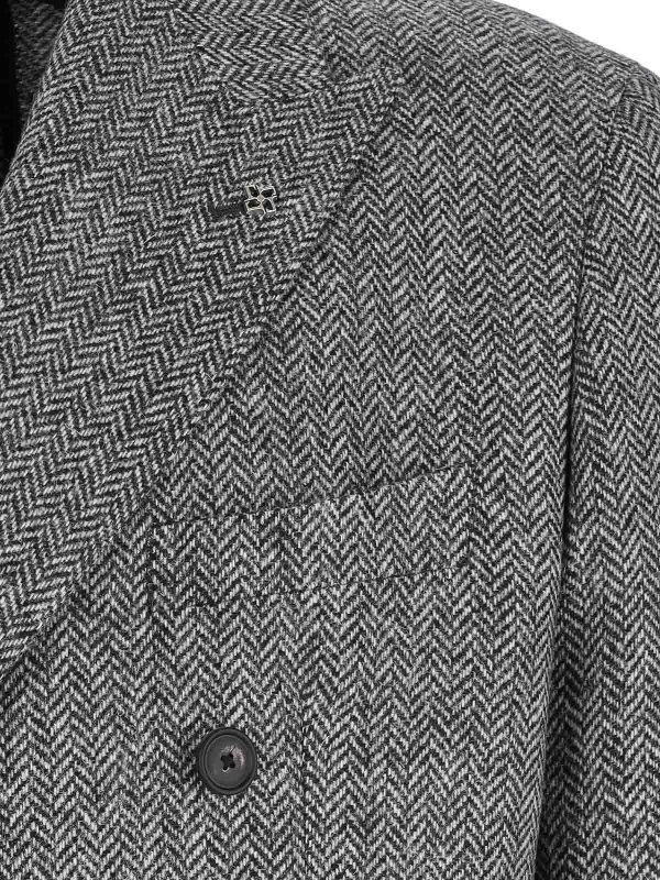 TAGLIATORE buy online Double -breasted blazer in virgin wool