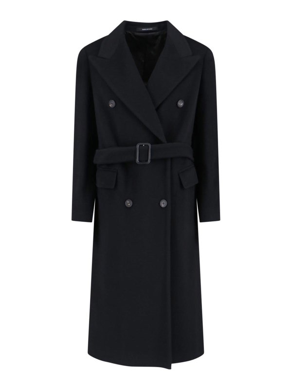 The Best Shops TAGLIATORE: Manteaux courts - Manteau Court - Noir