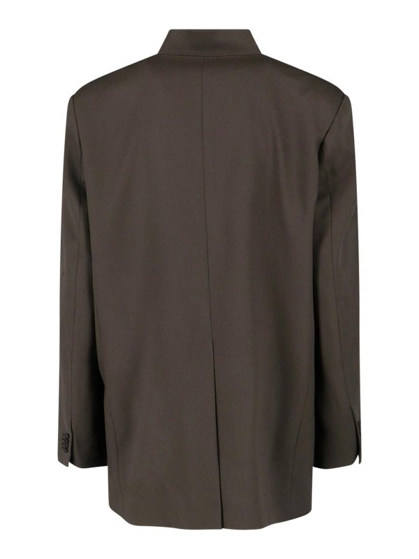 The Attico: blazers online - Single -breasted blazer in virgin wool