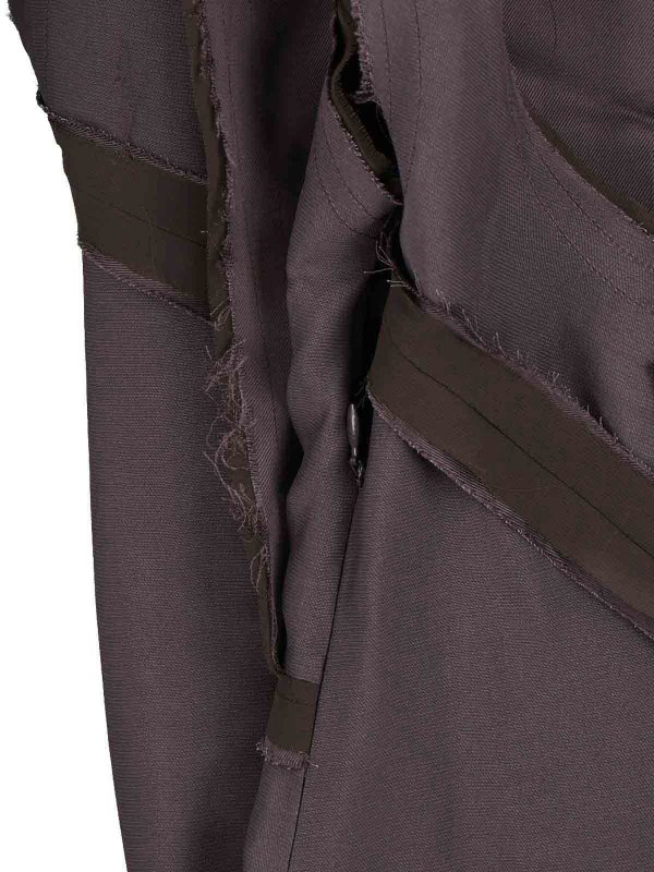 The Best Shops The Attico: knee length dresses - Asymmetrical midi dress