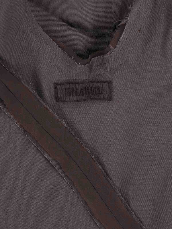 The Attico buy online Asymmetrical midi dress