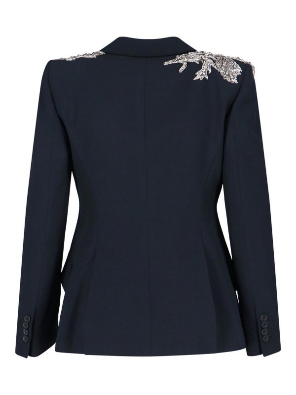 ALEXANDER MCQUEEN: Blazer online - Blazer - Negro