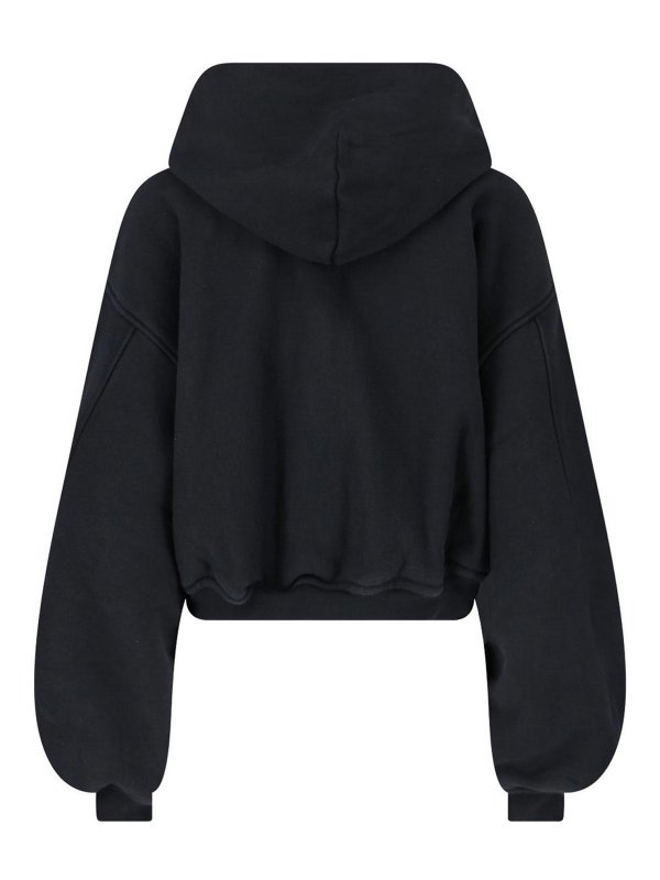 ALEXANDER WANG: Sweatshirts & Sweaters online - Felpa Zip Cropped